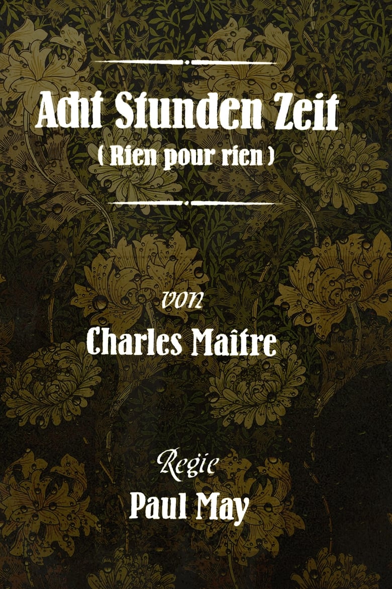 Poster of Acht Stunden Zeit