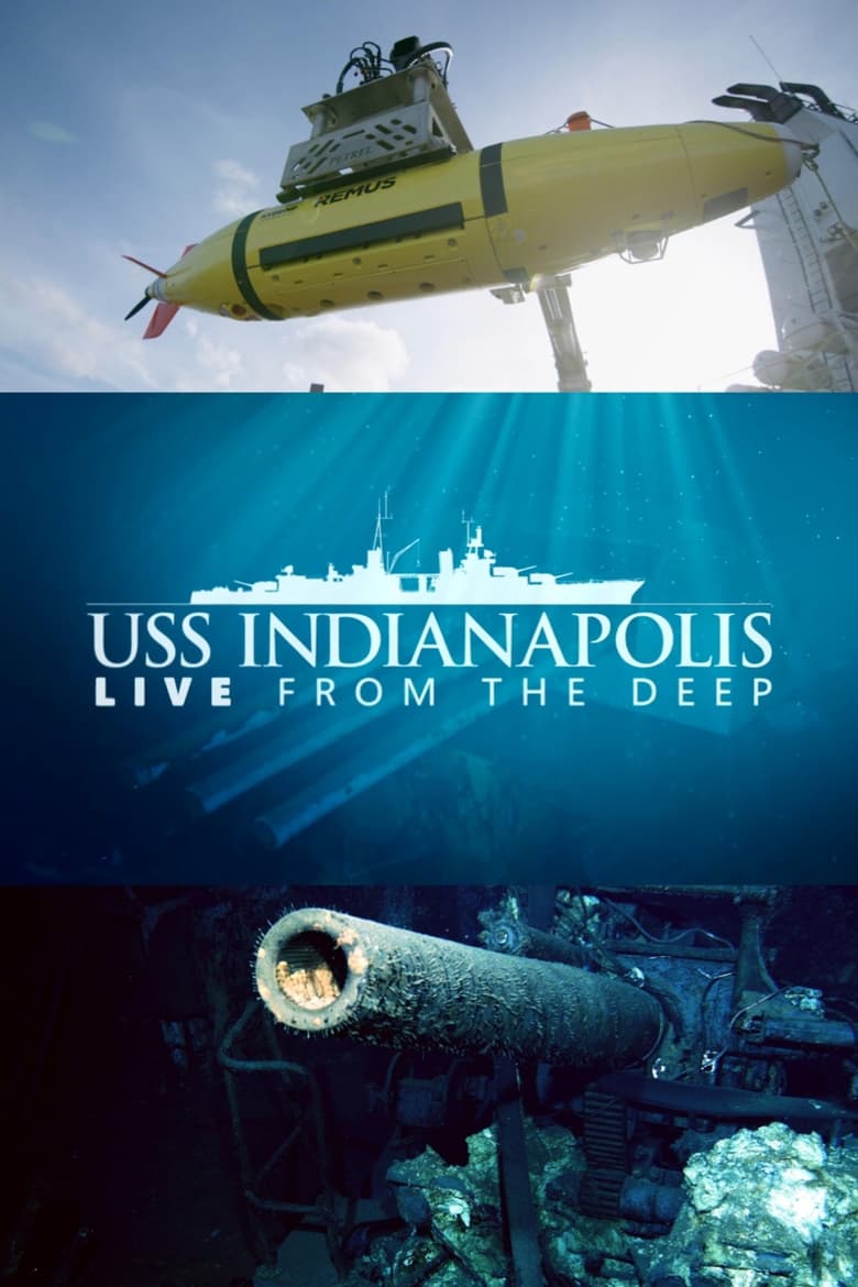 Poster of USS Indianapolis: Live from the Deep