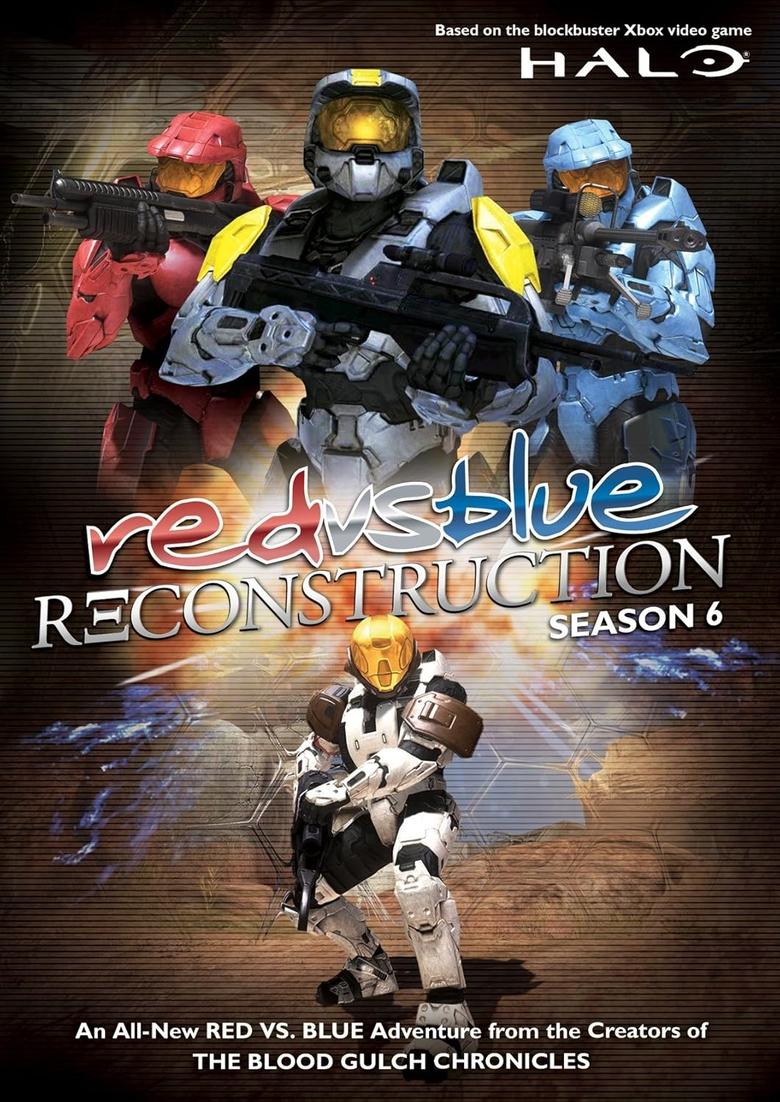 Poster of Red vs. Blue: Reconstruction