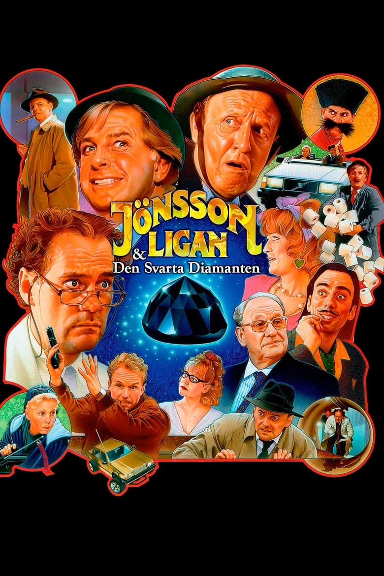 Poster of Jönssonligan & den svarta diamanten