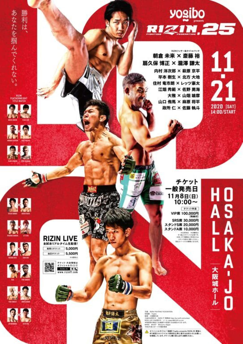 Poster of Rizin 25