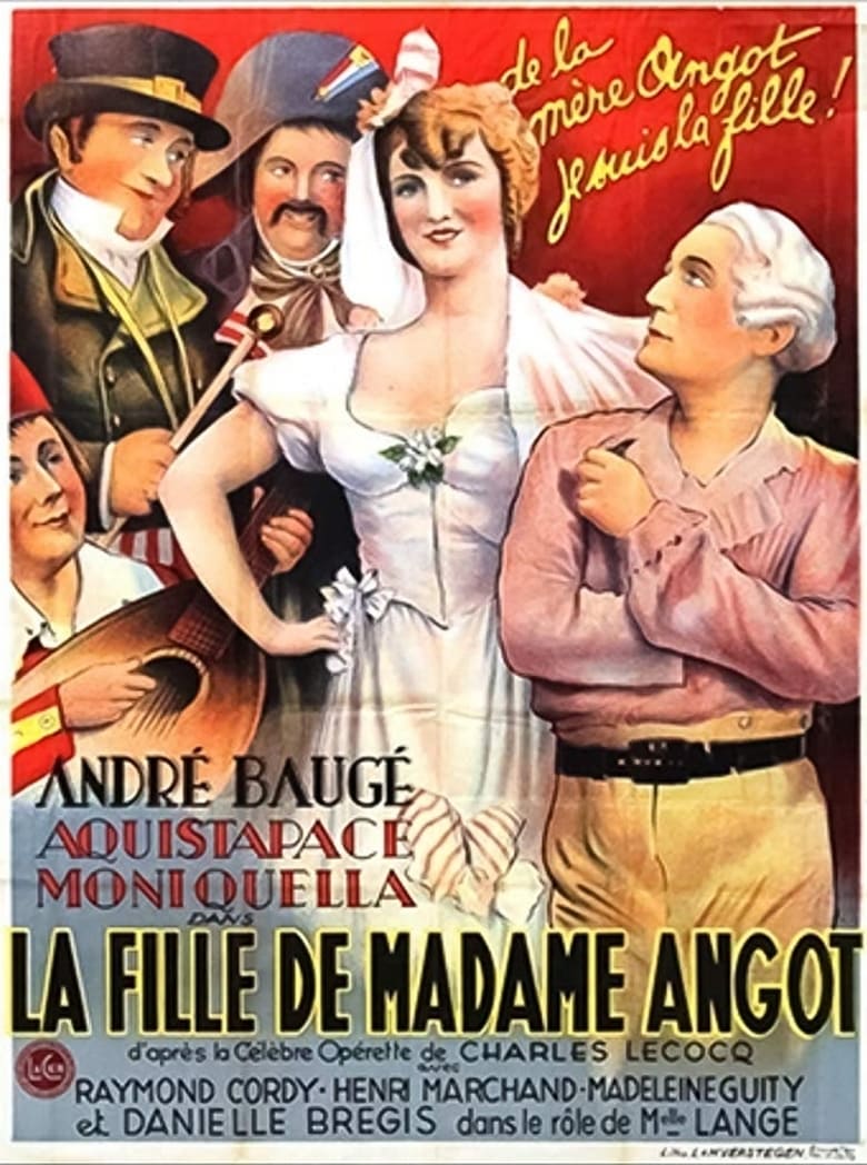 Poster of La fille de Madame Angot