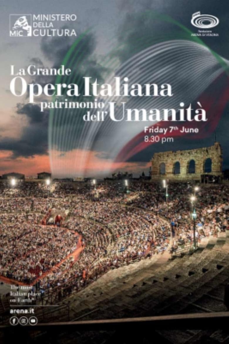 Poster of La grande Opera Italiana patrimonio dell'umanità