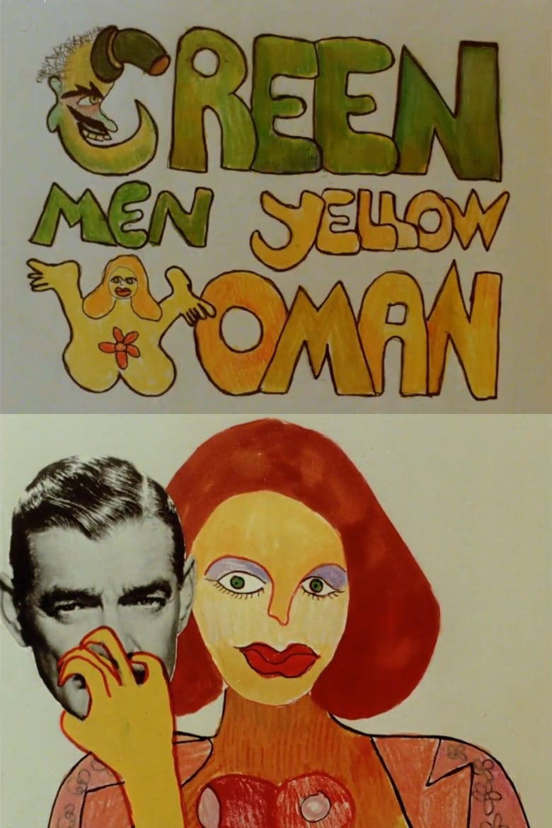 Poster of Green Men, Yellow Woman