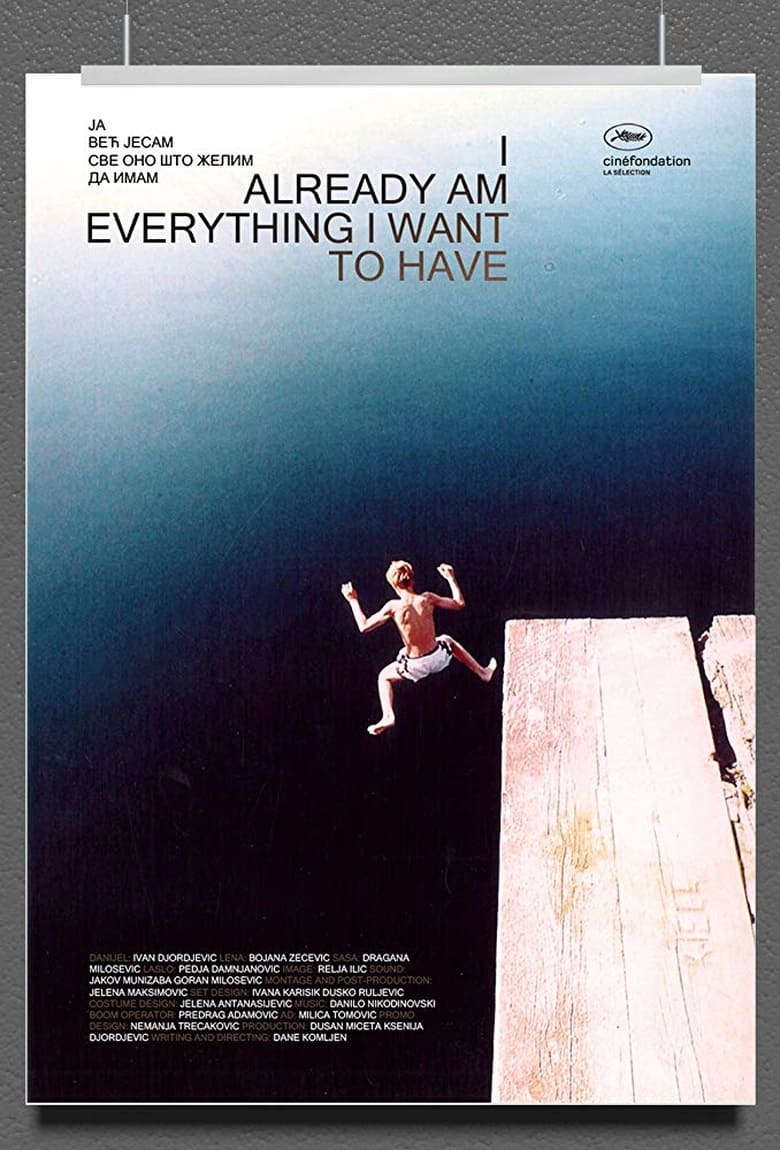 Poster of I am Already Everything I Want to Have