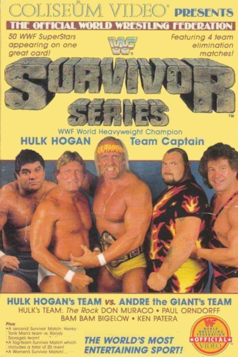 Poster of WWF Survivor Series 1987