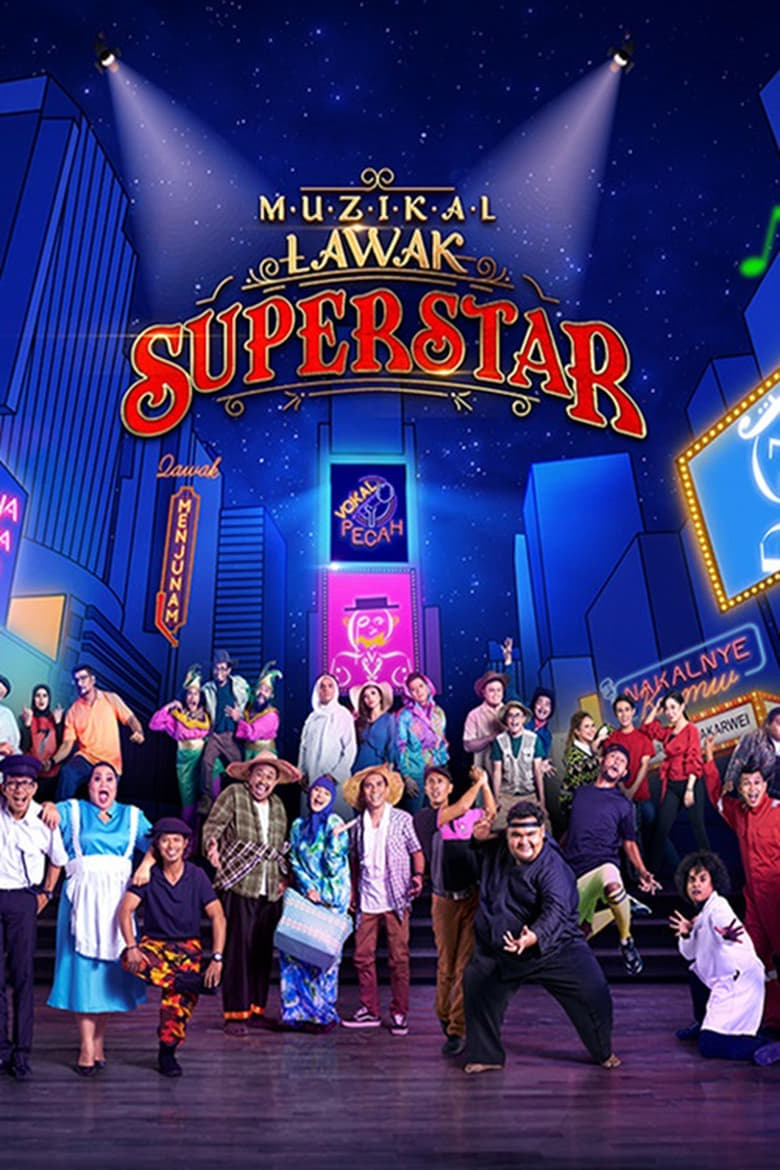 Poster of Cast and Crew in Muzikal Lawak Superstar - Season 1 - Episode 10 - Episode 10