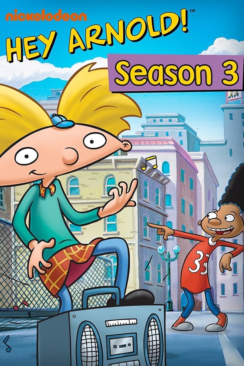 Poster of Cast and Crew in Hey Arnold! - Season 3 - Episode 9 - Stinky Goes Hollywood