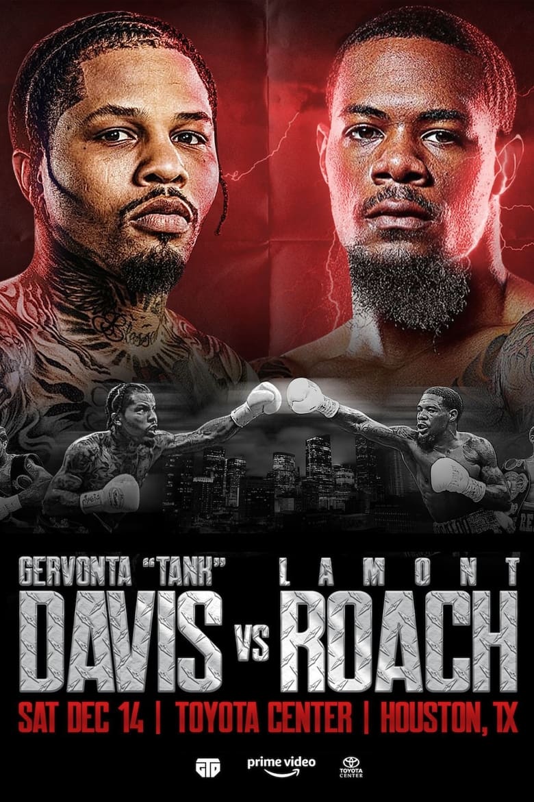 Poster of Gervonta Davis vs. Lamont Roach