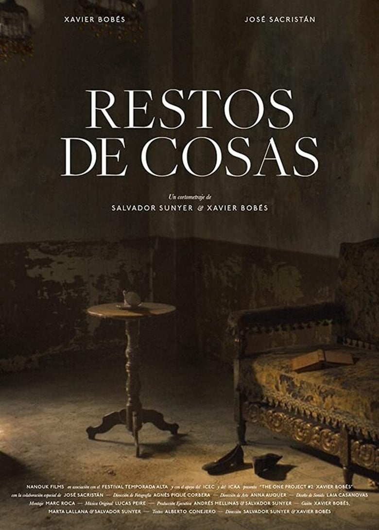 Poster of Restos de cosas