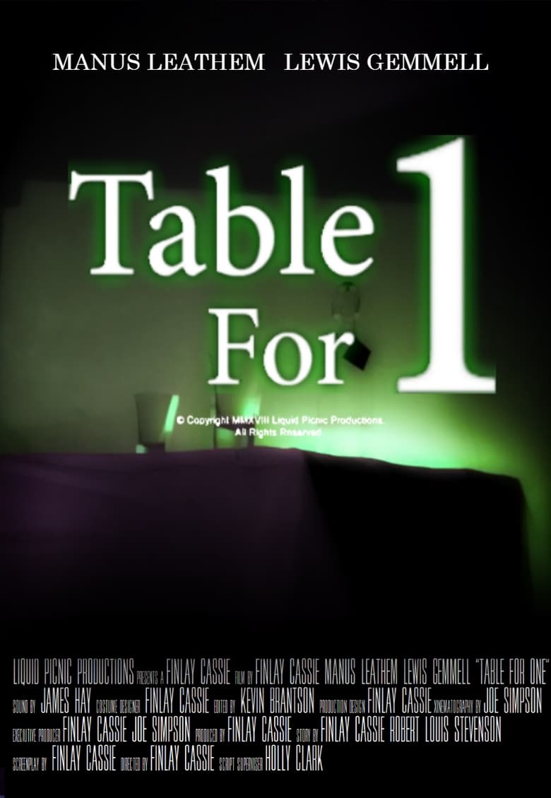 Poster of Table For One