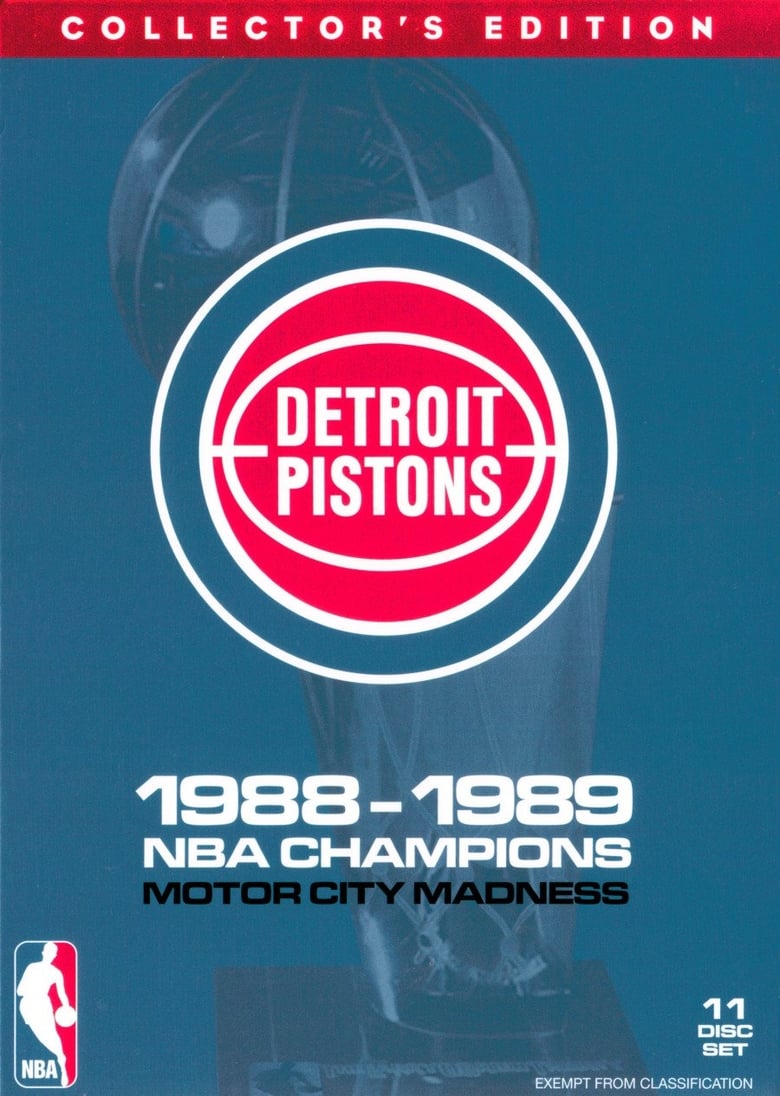 Poster of Detroit Pistons: 1988-1989 NBA Champions - Motor City Madness