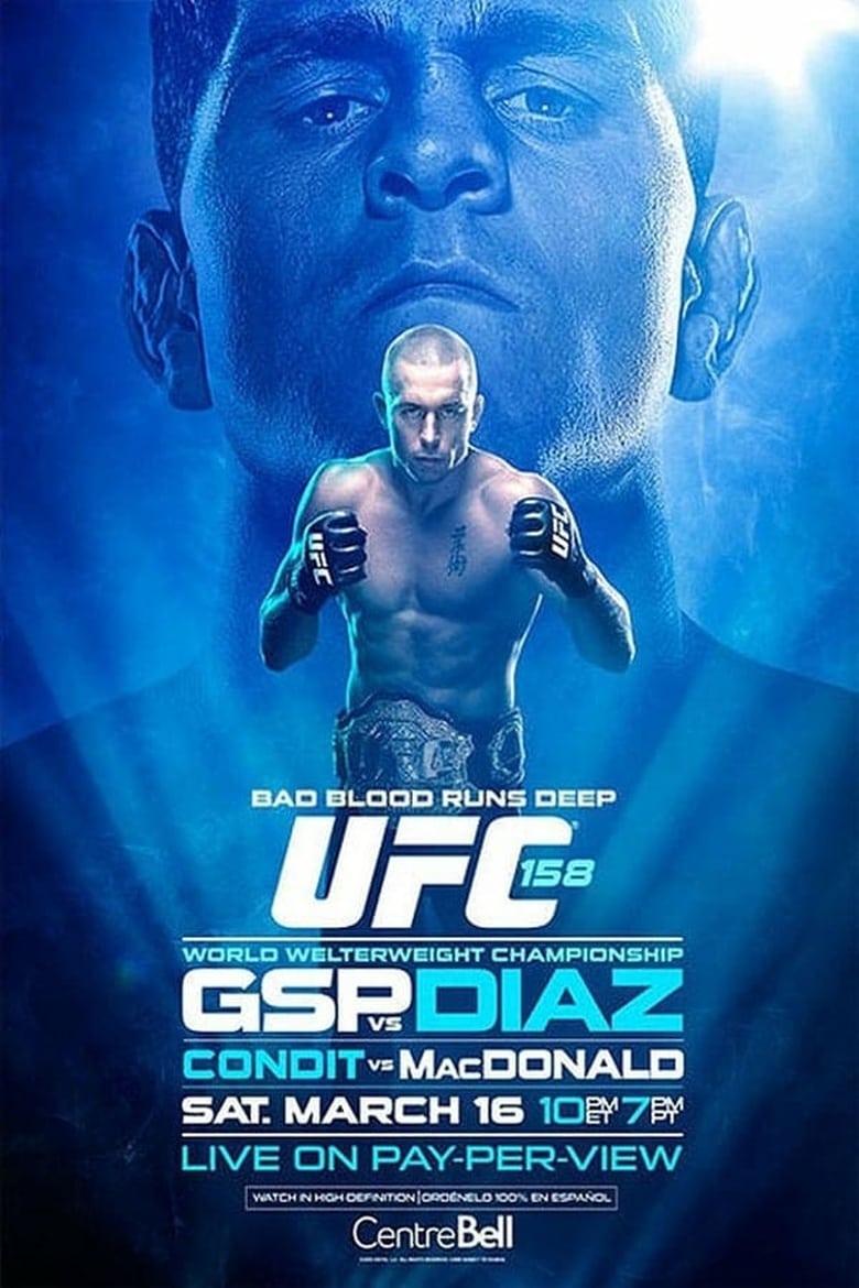 Poster of UFC 158: St-Pierre vs. Diaz