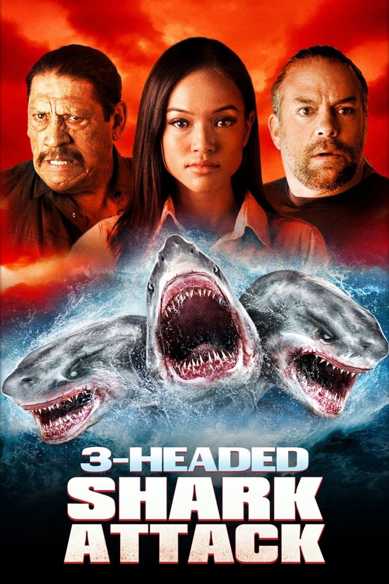 Poster of 3-Headed Shark Attack