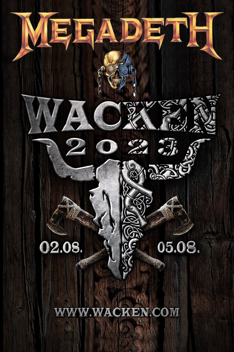 Poster of Megadeth - Live at Wacken Open Air 2023