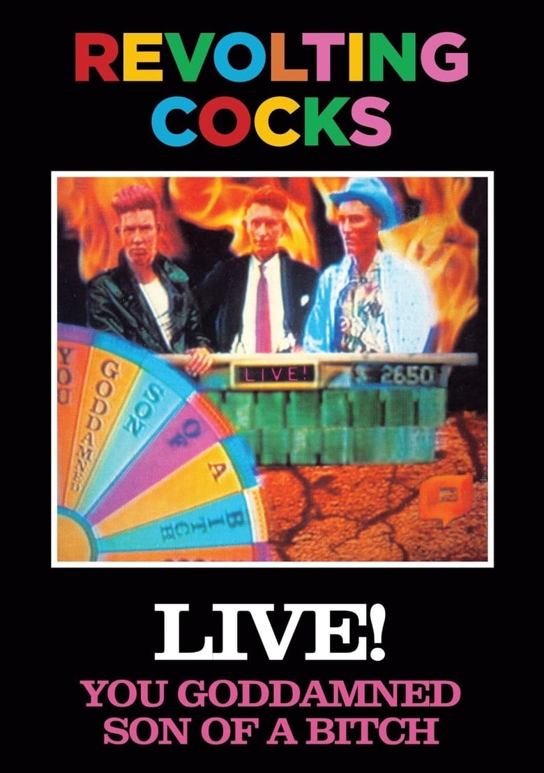 Poster of Revolting Cocks: Live! You Goddamned Son of a Bitch