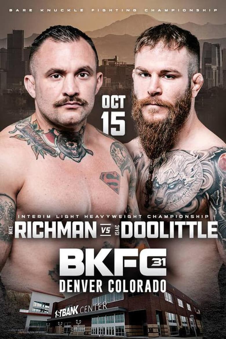 Poster of BKFC 31: Richman vs Doolittle