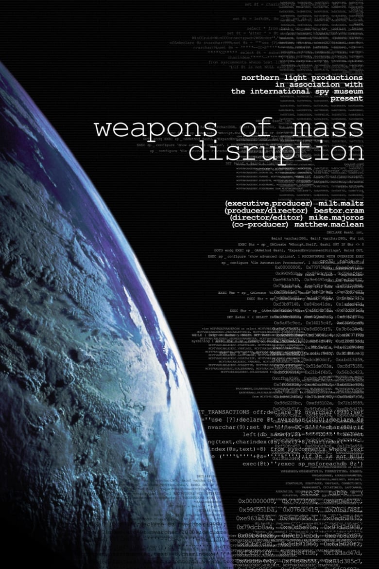 Poster of Weapons of Mass Disruption