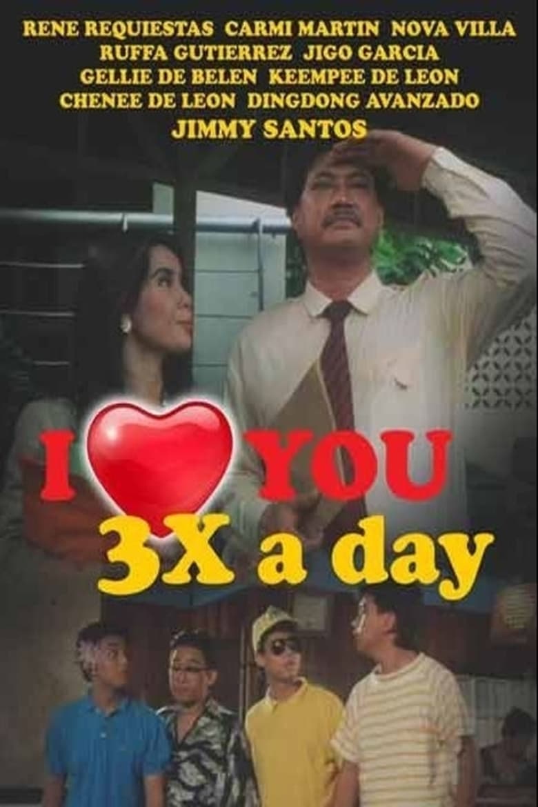 Poster of I Love You Three Times a Day