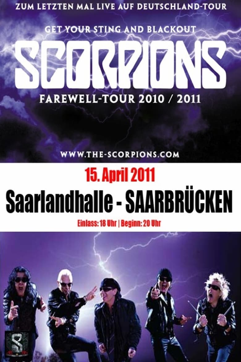 Poster of Scorpions - Live au Saarlandhalle Saarbrucken