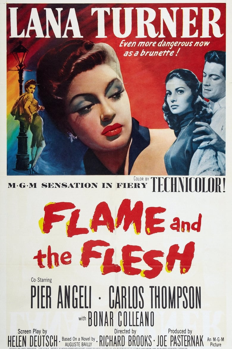 Poster of Flame and the Flesh