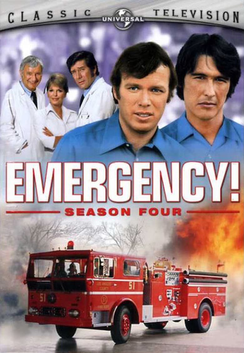 Poster of Cast and Crew in Emergency! - Season 4 - Episode 11 - The Firehouse Four