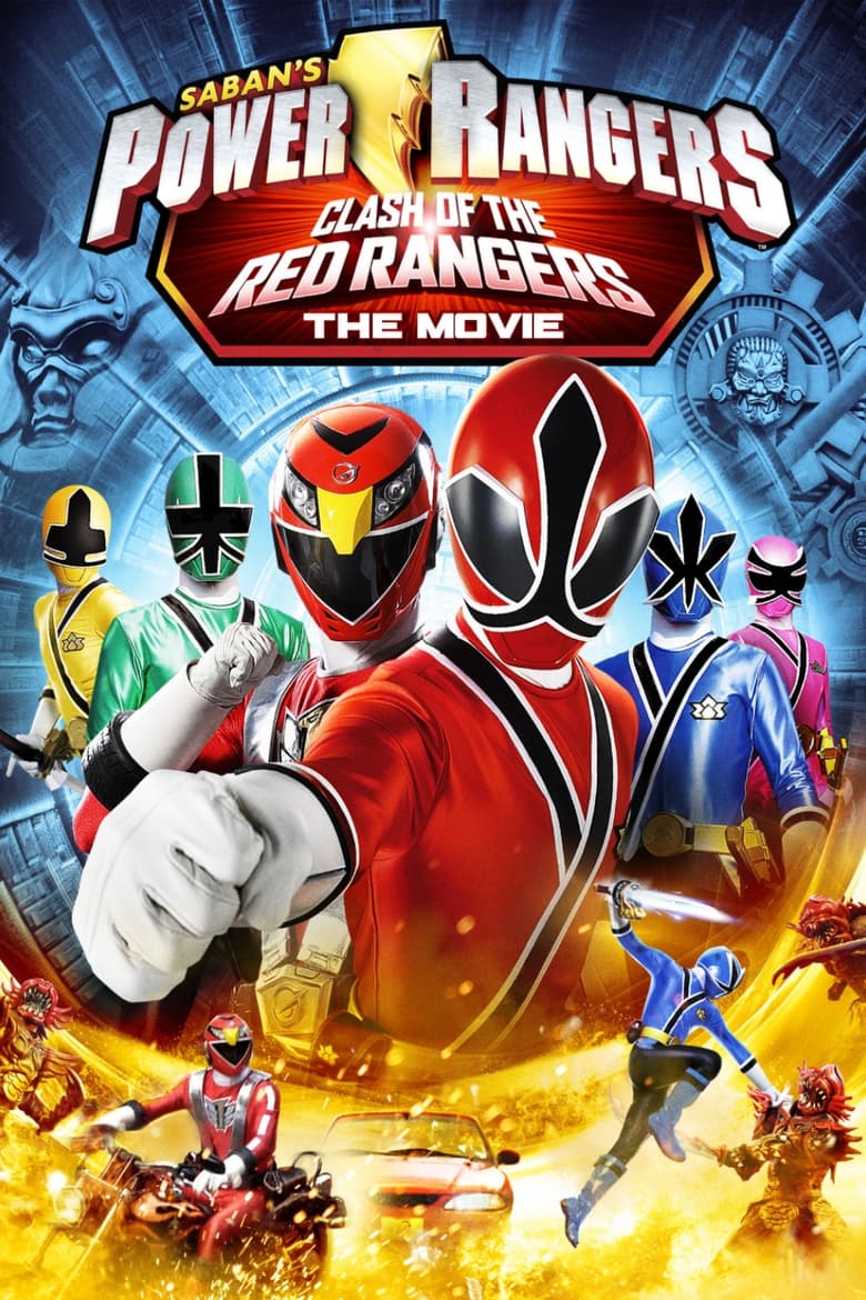 Poster of Power Rangers Samurai: Clash of the Red Rangers - The Movie