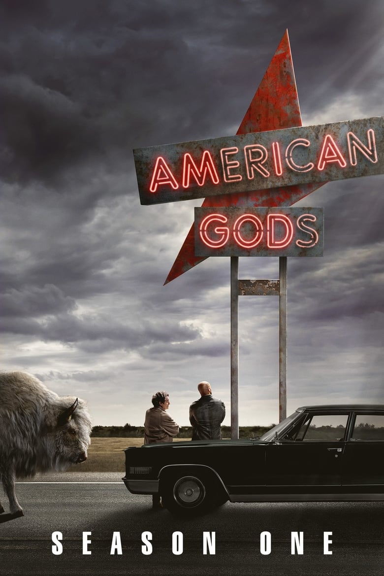 Poster of Cast and Crew in American Gods - Season 1 - Episode 3 - Head Full of Snow