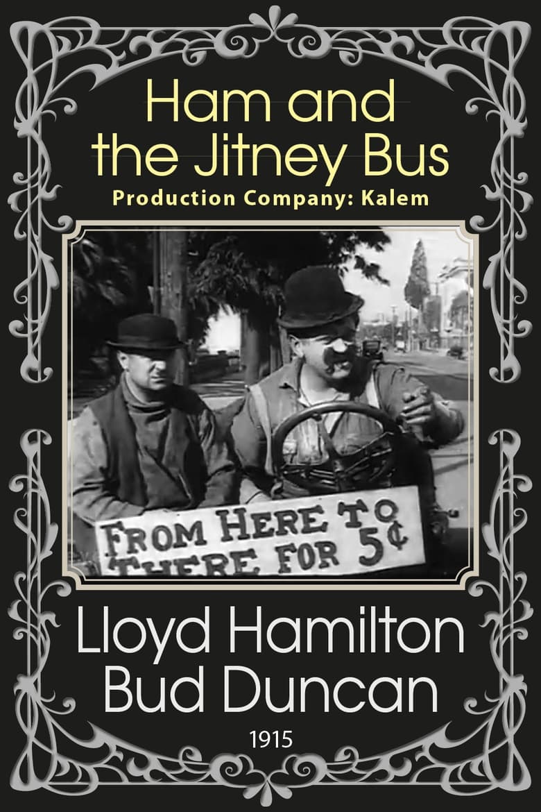 Poster of Ham and the Jitney Bus