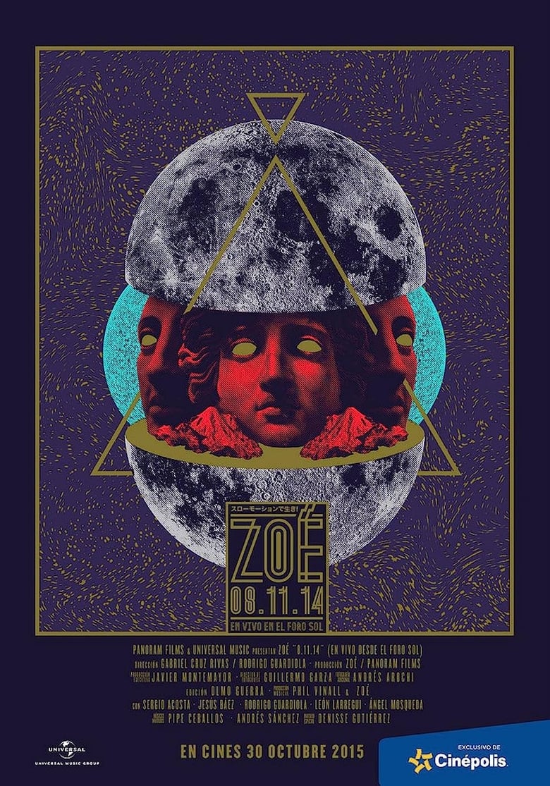 Poster of Zoé: 8.11.14 (Live at Foro Sol)