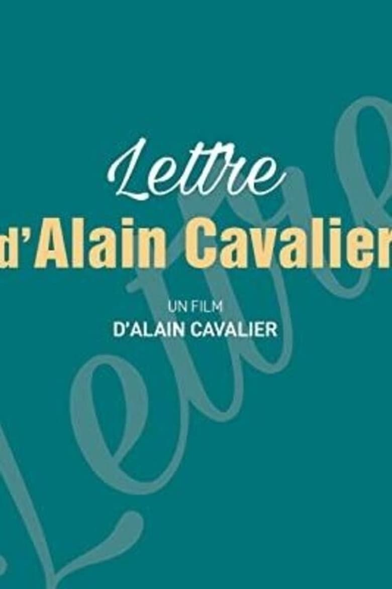 Poster of Lettre d'Alain Cavalier