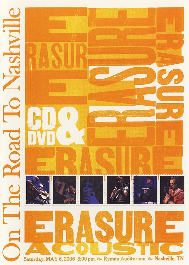 Poster of Erasure: On the Road to Nashville