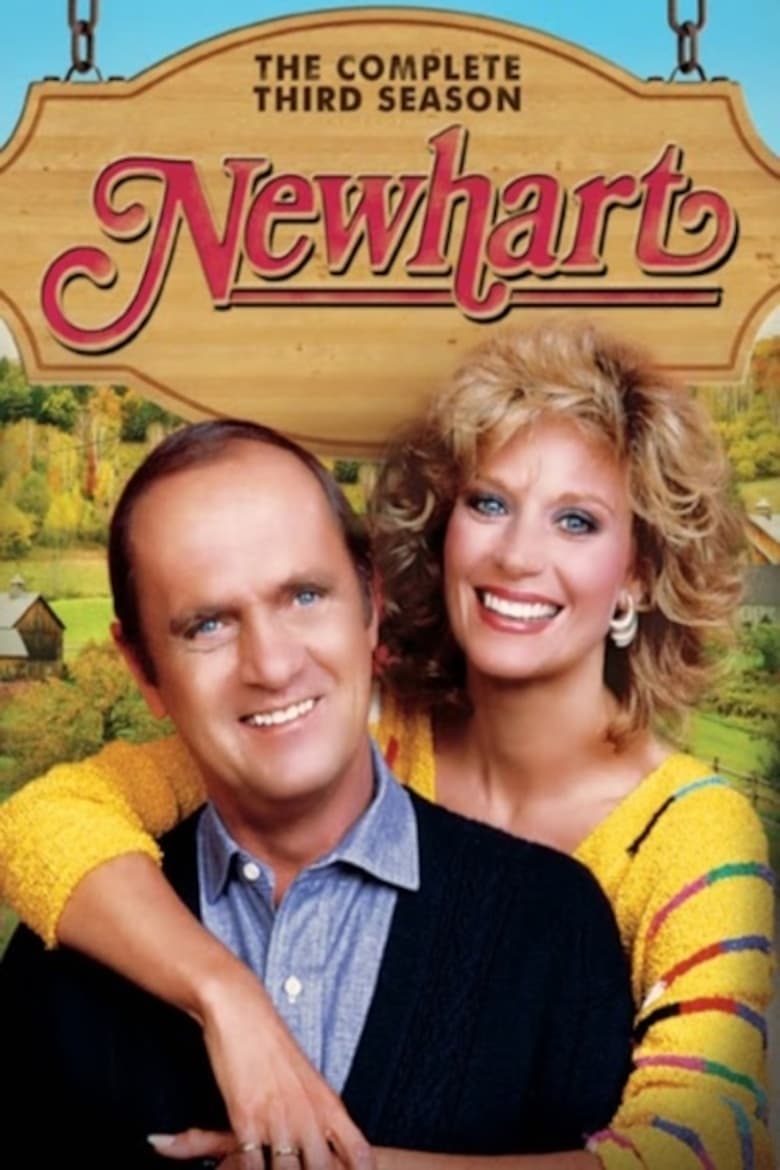 Poster of Cast and Crew in Newhart - Season 3 - Episode 9 - Happy Trails to You