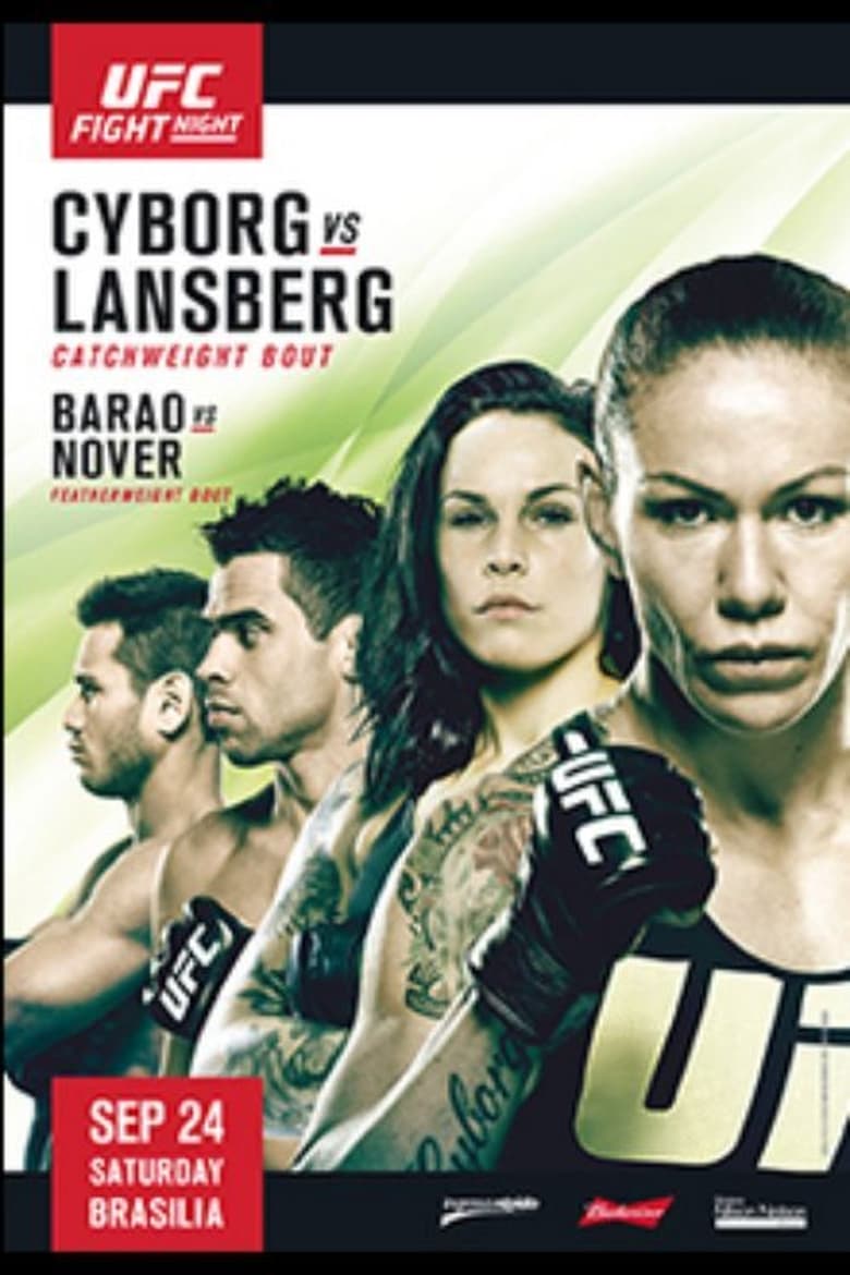 Poster of UFC Fight Night 95: Cyborg vs. Lansberg