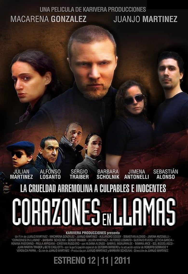 Poster of Corazones en llamas