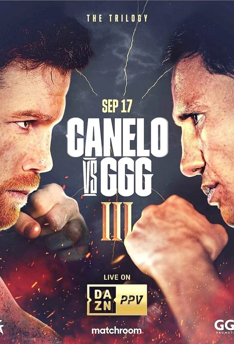 Poster of Canelo Alvarez vs. Gennady Golovkin III