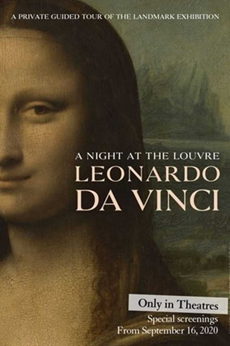 Poster of A Night at the Louvre: Leonardo da Vinci