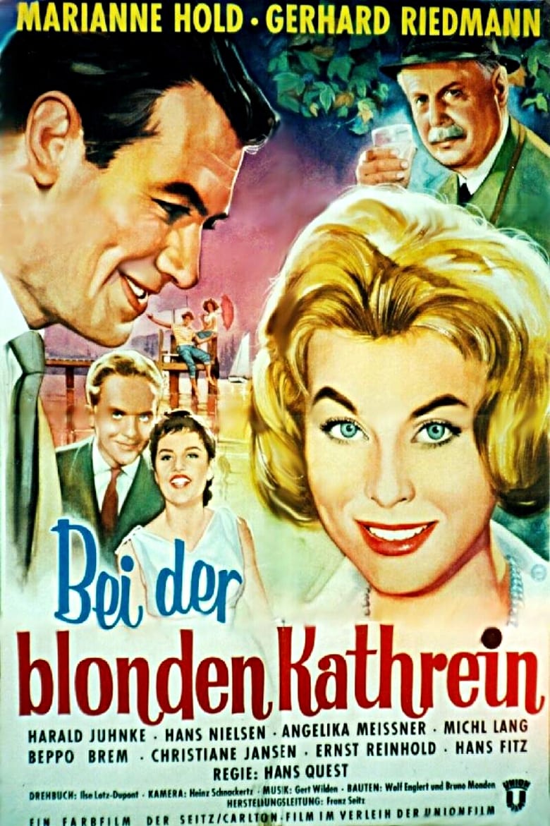 Poster of With the blonde Kathrein