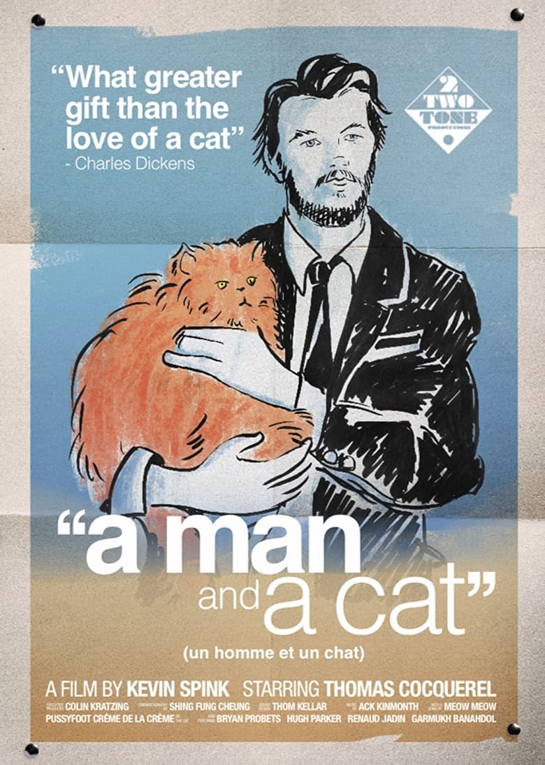 Poster of A Man and a Cat