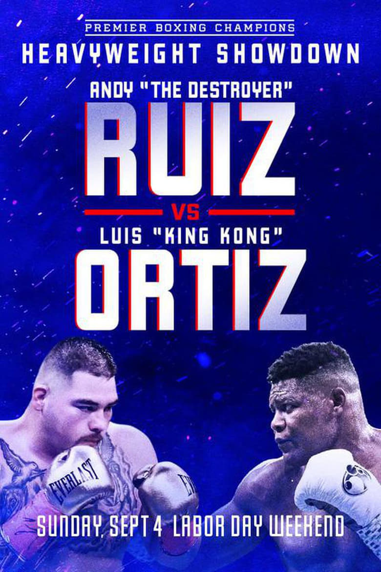 Poster of Andy Ruiz Jr. vs. Luis Ortiz