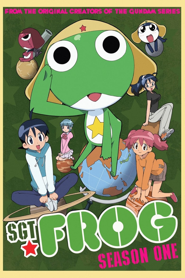 Poster of Cast and Crew in Sgt. Frog - Season 1 - Episode 48 - Keroro Platoon: Mission on a Fine Spring Day / Fuyuki: Resident Idle Rescue Mission