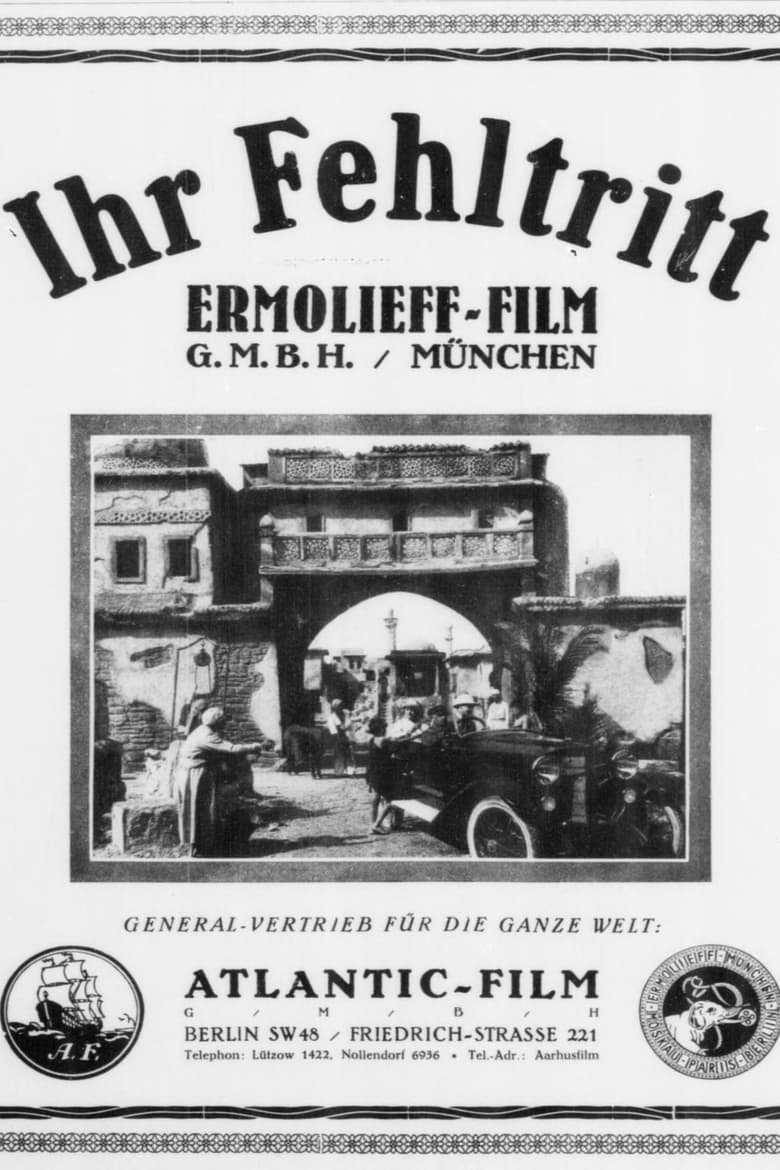 Poster of Ihr Fehltritt