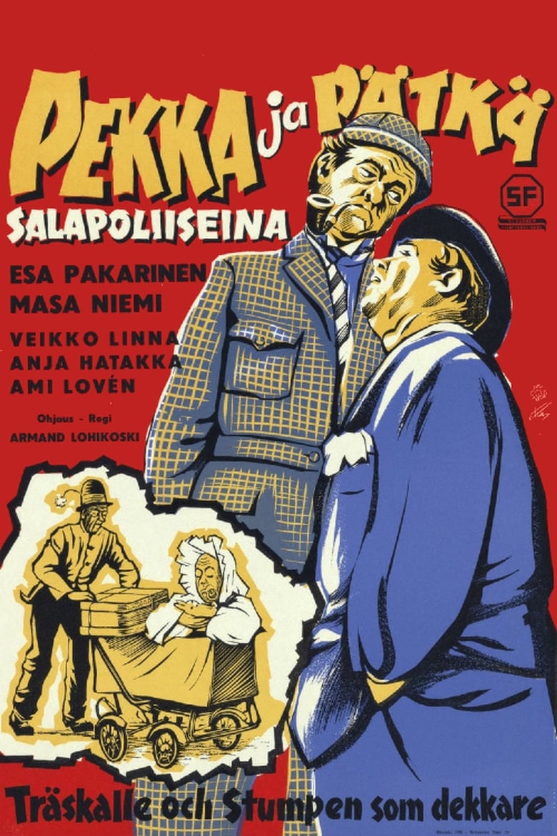 Poster of Pekka ja Pätkä salapoliiseina