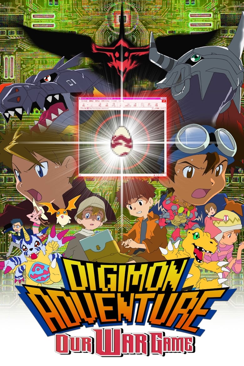 Poster of Digimon Adventure: Our War Game