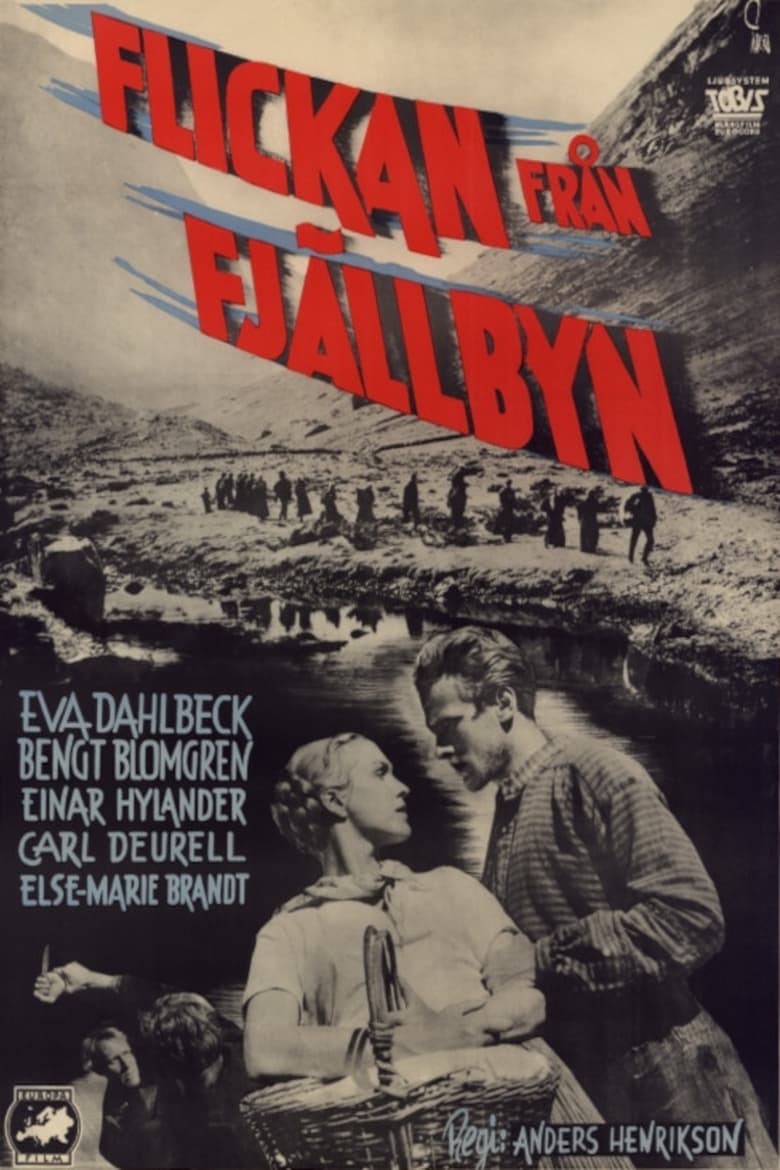 Poster of Flickan från fjällbyn