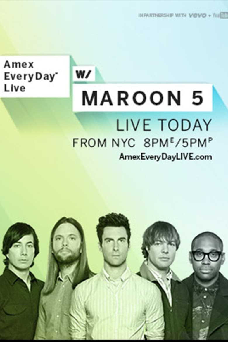 Poster of Maroon 5 - Live In Bowery Ballroom