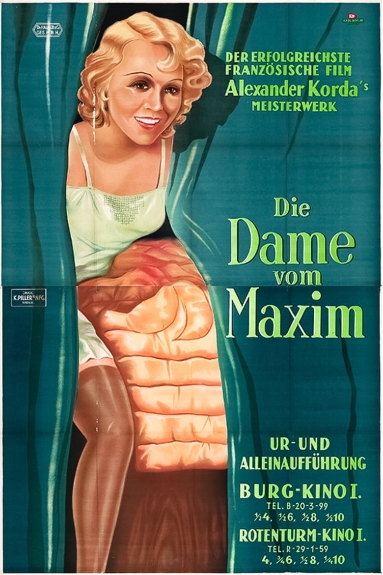 Poster of The Girl from Maxim's