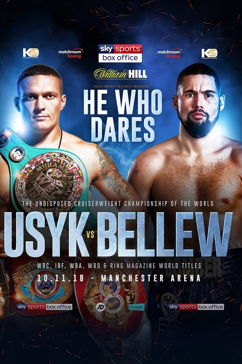 Poster of Oleksandr Usyk vs. Tony Bellew