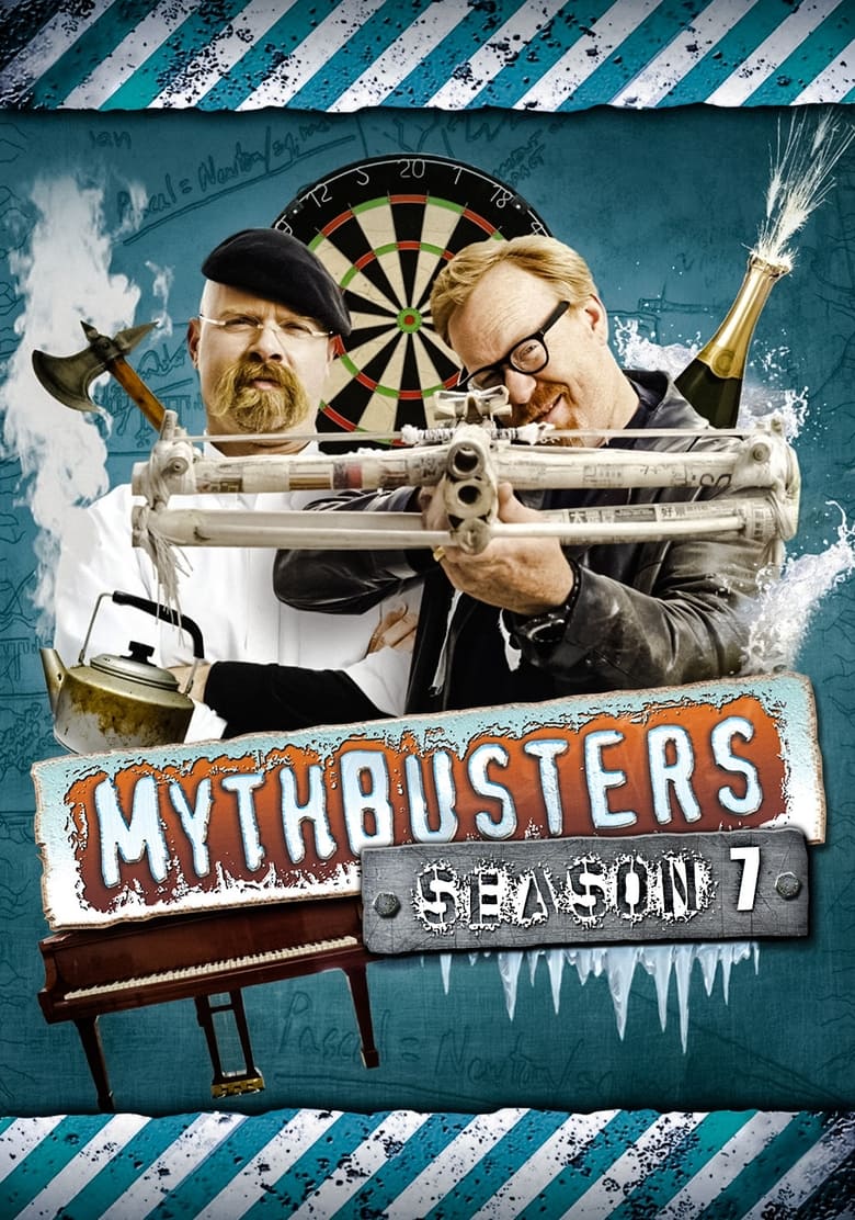 Poster of Cast and Crew in MythBusters - Season 7 - Episode 11 - Car vs. Rain