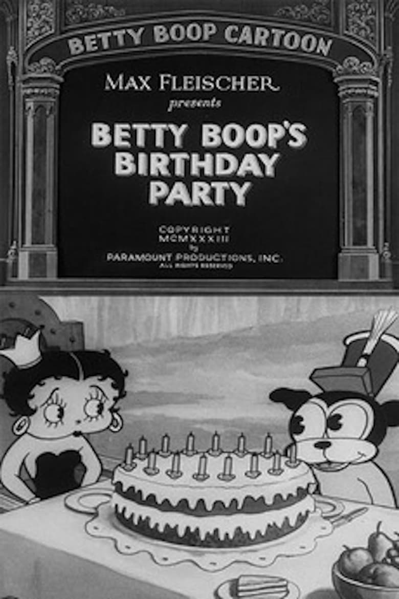 Poster of Betty Boop's Birthday Party